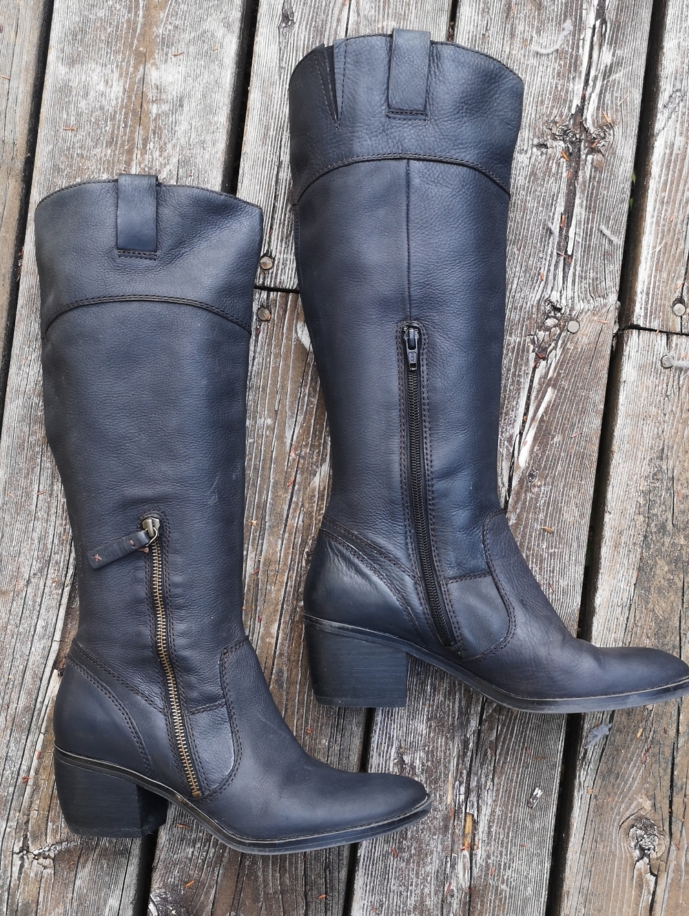Naturalizer tall leather boots - Picture 2 of 15